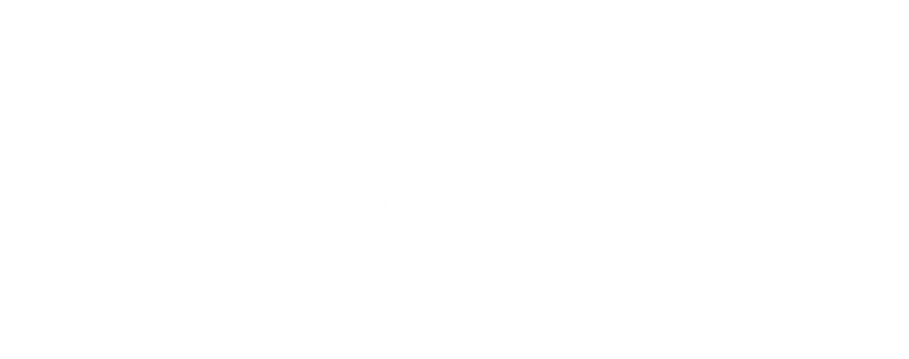 CENTURY 21 Top Dog Realty White Logo